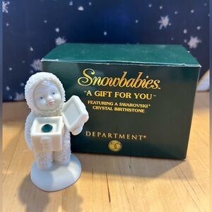 Department 56 Snowbabies “A Gift for You”